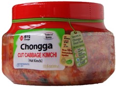 宗家【切片泡菜】韩国进口韩式泡菜辣白菜 (罐装) 400g